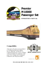 M.T.H. premier M10000 Operator'S Manual preview