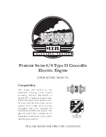 Preview for 1 page of M.T.H. Premier Swiss 6/8 Type II Crocodile Electric... Operator'S Manual