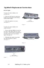 Предварительный просмотр 14 страницы M.T.H. RailKing R-12 Subway Set Operator'S Manual