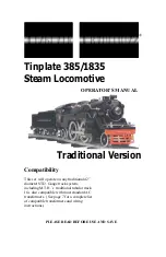 Preview for 1 page of M.T.H. Tinplate 1385 Operator'S Manual