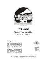 Preview for 1 page of M.T.H. USRA 0-8-0 Steam Locomotive Operator'S Manual