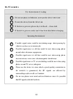 Preview for 63 page of M-tech M 28 Manual