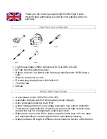 Предварительный просмотр 3 страницы M-TIGER SPORTS DS-trail Manual Instruction