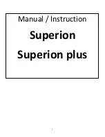 M-TIGER SPORTS Superion Instruction Manual preview