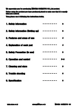 Предварительный просмотр 2 страницы M Tops MS100 Instruction Manual