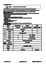 Предварительный просмотр 6 страницы M Tops MS100 Instruction Manual