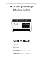 M-Triangel MT-16 User Manual preview