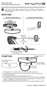 Preview for 1 page of M-WAVE 466950 Manual