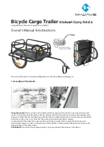 M-WAVE Stalwart Carry Fold 2 Owners Manual Instructions preview