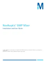 M NovAseptic GMP Installation And User Manual preview