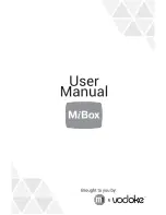 M1 vodoke MiBox User Manual предпросмотр