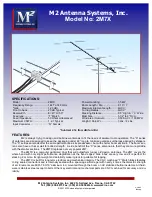 Предварительный просмотр 1 страницы M2 Antenna Systems 2M7X Quick Start Manual