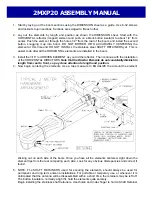 Preview for 2 page of M2 Antenna Systems 2MXP20 Assembly Manual