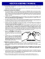 Preview for 2 page of M2 Antenna Systems 403CP20 Assembly Manual