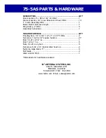 Preview for 3 page of M2 Antenna Systems 75-5AS Quick Start Manual