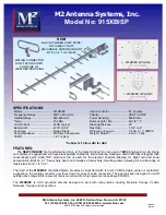 Предварительный просмотр 1 страницы M2 Antenna Systems 915XBISP Assembly Manual