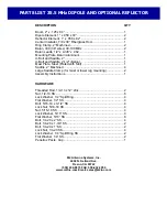 Preview for 4 page of M2 Antenna Systems FD35.5 Assembly Manual