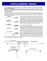 Preview for 2 page of M2 KT36XA Assembly Manual