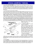 Preview for 5 page of M2 KT36XA Assembly Manual