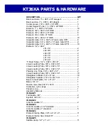 Preview for 17 page of M2 KT36XA Assembly Manual