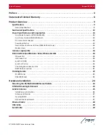 Preview for 2 page of M2M BT/SN/RAM 6000 Series Hardware Manual