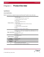 Preview for 9 page of M2M BT/SN/RAM 6000 Series Hardware Manual