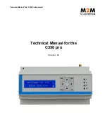 Preview for 1 page of M2M C350 pro Technical Manual