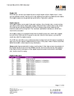 Preview for 11 page of M2M C350 pro Technical Manual