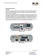 Preview for 5 page of M2M C600 Technical Manual