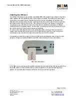 Preview for 16 page of M2M C600 Technical Manual