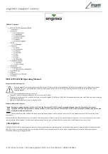 Preview for 1 page of M2M MCF-LW12CO2E Manual