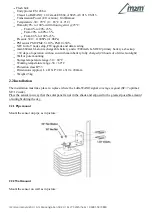 Предварительный просмотр 3 страницы M2M MCF-LW12TERPM Operating Manual