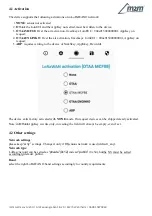 Preview for 12 page of M2M MCF-LW12TERPM Operating Manual