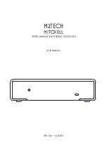 M2TECH MITCHELL User Manual preview