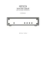 M2TECH VAN DER GRAAF User Manual preview