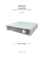 M2TECH VAUGNAN User Manual preview