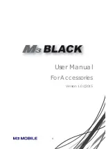 M3 Mobile M3 BLACK User Manual preview