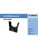 Preview for 1 page of M3 Mobile M3 ORANGE Snap-On User Manual