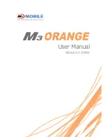 Предварительный просмотр 1 страницы M3 Mobile M3 Orange User Manual