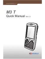 Предварительный просмотр 1 страницы M3 Mobile M3 T Quick Manual