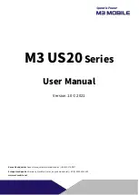 Preview for 1 page of M3 Mobile US20 Series User Manual