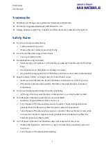 Preview for 4 page of M3 Mobile US20 Series User Manual