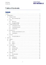 Предварительный просмотр 6 страницы M3 Mobile US20 Series User Manual