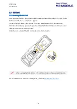 Предварительный просмотр 16 страницы M3 Mobile US20 Series User Manual