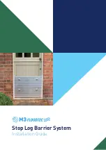 M3 Stop Log Barrier Installation Manual preview