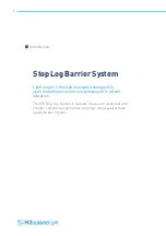 Предварительный просмотр 4 страницы M3 Stop Log Barrier Installation Manual