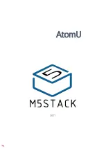 M5Stack AtomU Manual предпросмотр