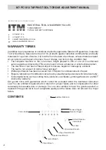 Предварительный просмотр 2 страницы M7 M7-PC1012 Operator'S Manual