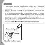 Предварительный просмотр 10 страницы M7 NC-2210 Operation Instruction Manual