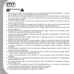 Предварительный просмотр 12 страницы M7 NE-211 Manual